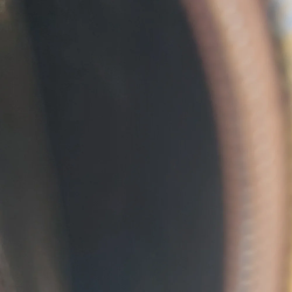 Leather and Fabric Plaid Bucket Bag - Picture 4 of 8